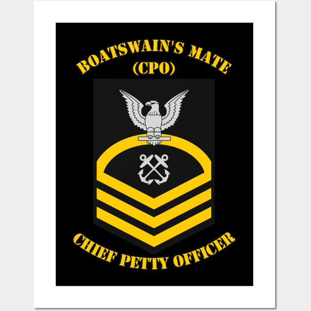 Chief Petty Officer Wall Art by MBK